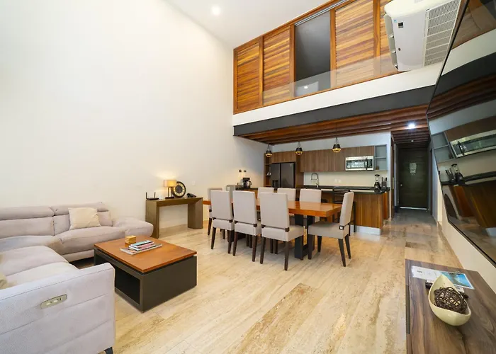Сasa de vacaciones Anahuac - Luxury Condo 3 Bedroom residence in Playacar 2 - At AWA Residences *