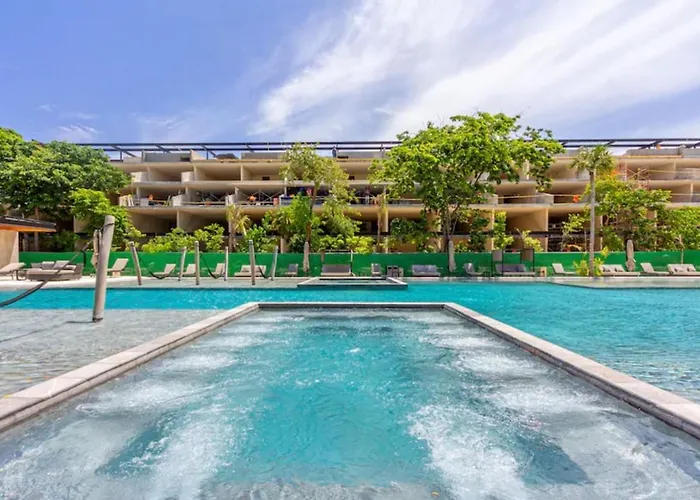 3br At Awa Playacar I Pool & Hot Tub *